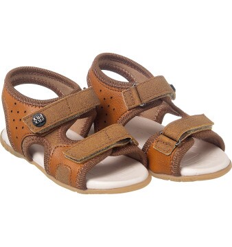 Sandália Infantil Masculina Aventura Caramelo - Xuá Xuá