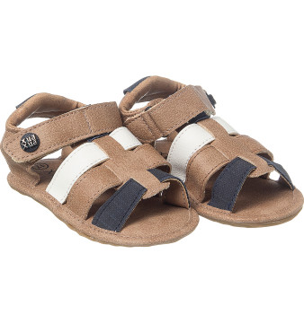 Sandália Infantil Masculina Bambino Areia - Xuá Xuá