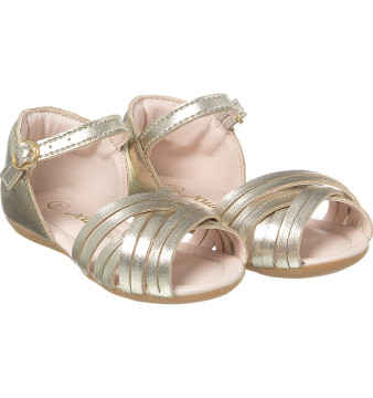 Sapatilha Infantil Feminina Little Woman Fresh Ouro - Xuá Xuá 