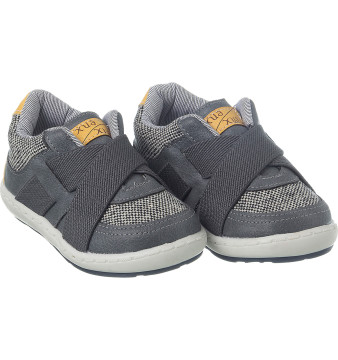 Tênis Infantil Masculino Casual Grafite - Xuá Xuá