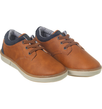 Tênis Infantil Masculino Casual Teens Caramelo - Xuá Xuá