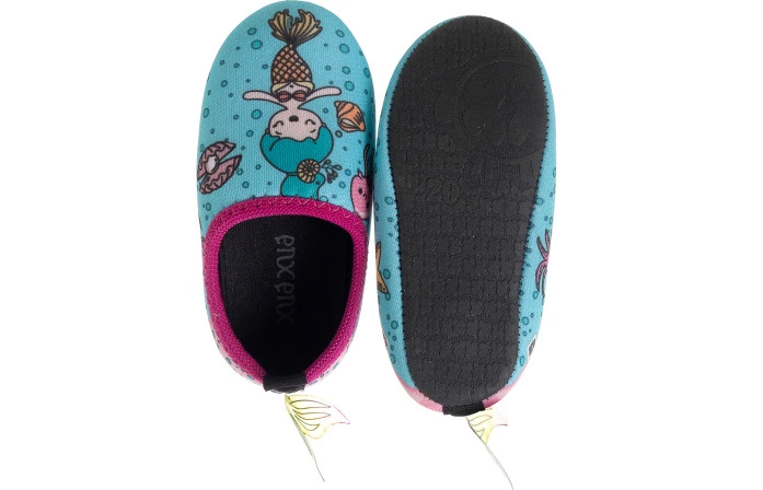 Sapatilha Neoprene Infantil Feminina Soft Fun Sereia - Xuá Xuá