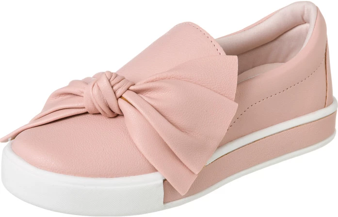 Tênis Infantil Feminino It Girl Laço Rosé