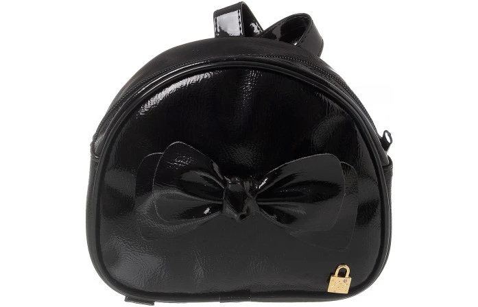 Bolsa Infantil Feminina Laço Preto - Xuá Xuá