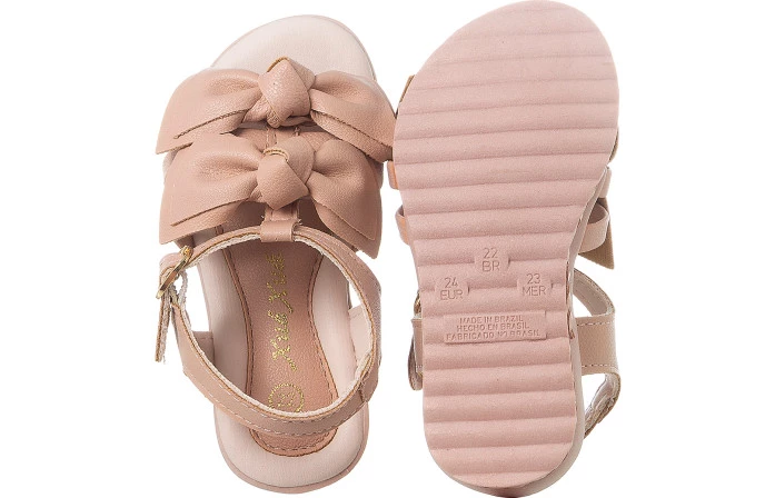 Sandália Infantil Feminina Candy Rosé - Xuá Xuá