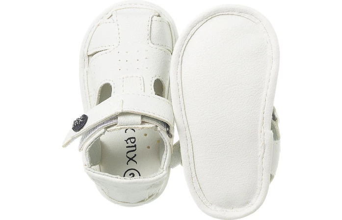 Sandália Infantil Masculina Neném Comfort Branco - Xuá Xuá