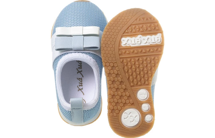 Tênis Infantil Feminino Jogging Azul Claro - Xuá Xuá