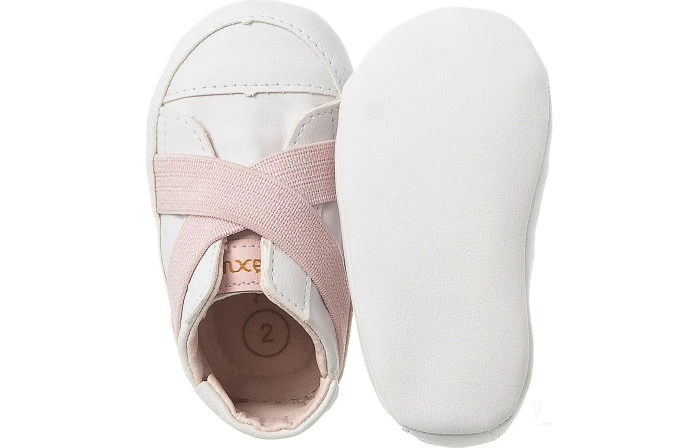 Tênis Infantil Feminino Bem Me Quer Branco - Xuá Xuá