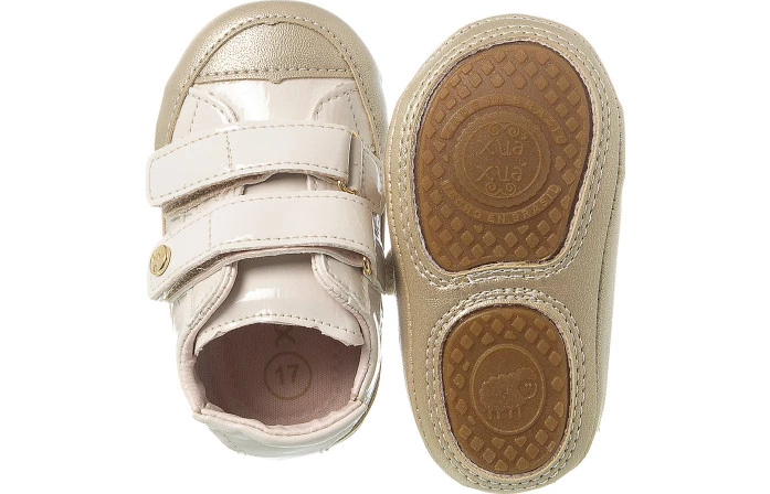Tênis Infantil Feminino Baby Style Offwhite - Xuá Xuá