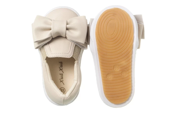 Tênis Infantil Feminino Magic Offwhite - Xuá Xuá