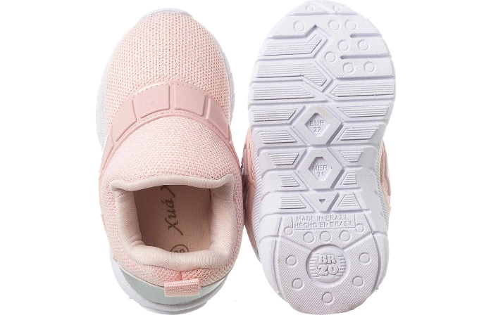 Tênis Infantil Feminino Comfort Sport Nude - Xuá Xuá