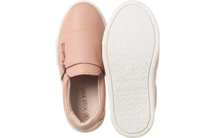 Tênis Infantil Feminino It Girl Ziper Rosé - Xuá Xuá