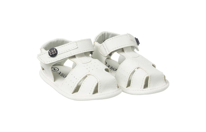 Sandália Infantil Masculina Neném Comfort Branco - Xuá Xuá