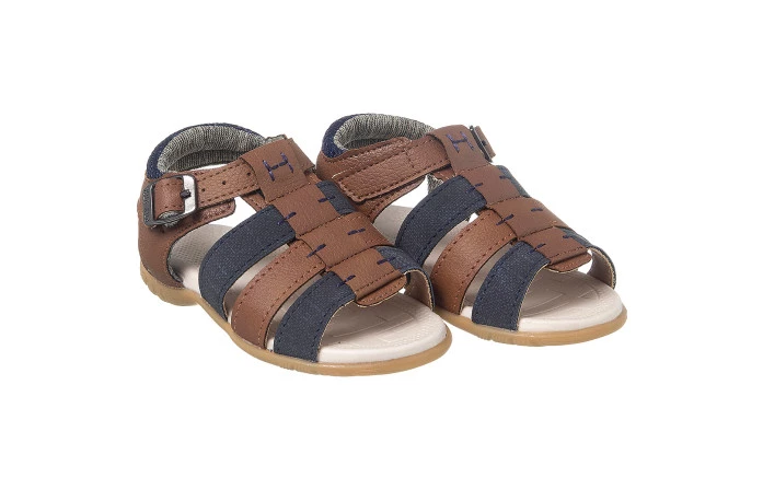 Sandália Infantil Masculina Aventura Chocolate - Xuá Xuá