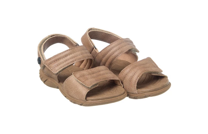 Sandália Infantil Masculina Casual Comfort Areia - Xuá Xuá