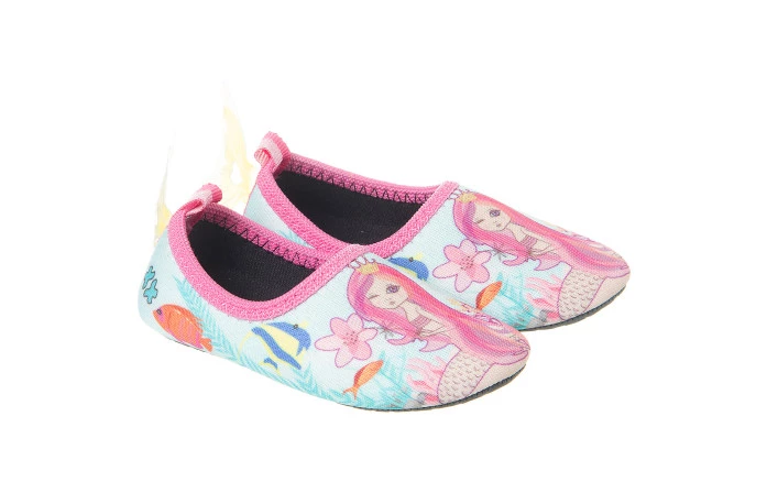 Sapatilha Neoprene Infantil Feminina Soft Fun Fundo do Mar