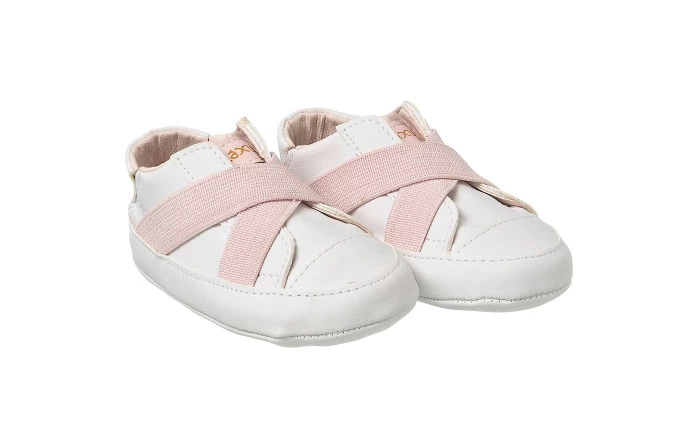 Tênis Infantil Feminino Bem Me Quer Branco - Xuá Xuá