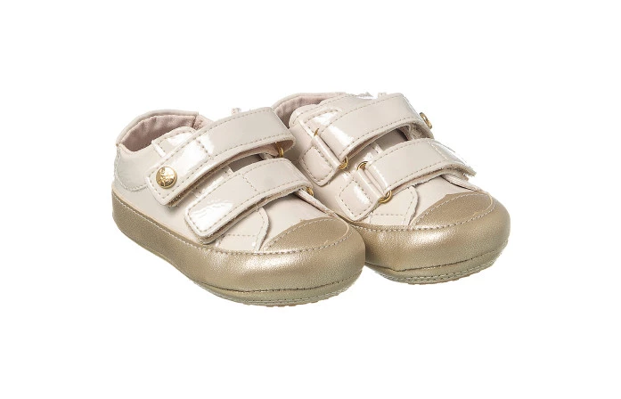 Tênis Infantil Feminino Baby Style Offwhite - Xuá Xuá