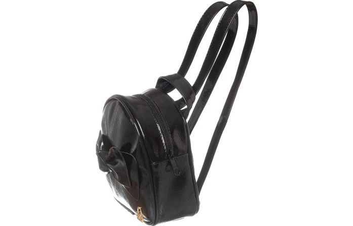 Bolsa Infantil Feminina Laço Preto - Xuá Xuá