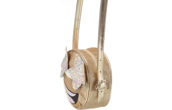 Bolsa Infantil Feminina Estrelas Paetê - Xuá Xuá
