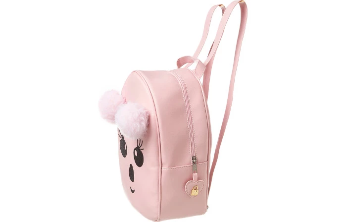 Bolsa Infantil Feminina Pompom Rosa  - Xuá Xuá