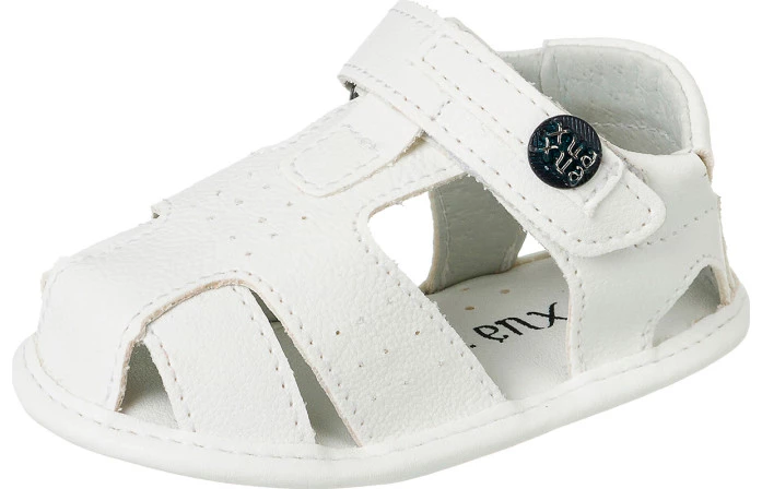Sandália Infantil Masculina Neném Comfort Branco - Xuá Xuá