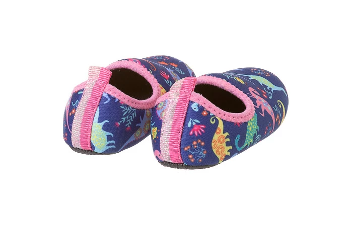 Sapatilha Neoprene Infantil Feminina Soft Fun Dinos Coloridos