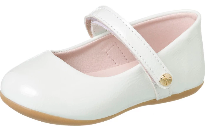 Sapatilha Infantil Feminina Little Woman Clássica Branco - Xuá Xuá 