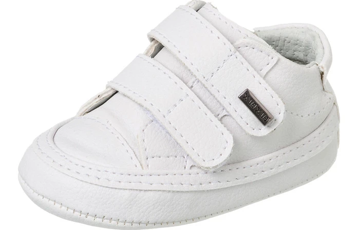 Tênis Infantil Masculino Casual Neném Branco - Xuá Xuá