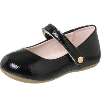 Sapatilha Infantil Feminina Little Woman Clássica Preto