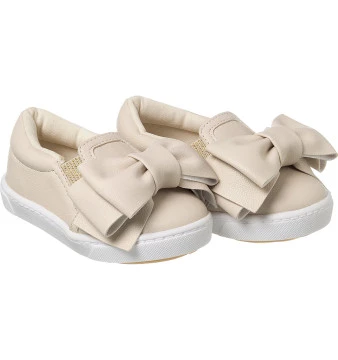 Tênis Infantil Feminino Magic Offwhite - Xuá Xuá