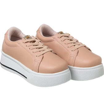 Tênis Infantil Feminino Flat Magic Rosé - Xuá Xuá