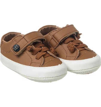 Tênis Infantil Masculino Soft Baby Style Caramelo - Xuá Xuá